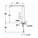 Смеситель TEKA FO 915 белая эмаль/хром (art.62915021BC)