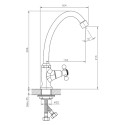 Смеситель DECOROOM DR54 (DR54010)