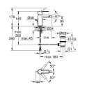 Смеситель GROHE Lineare 33848001