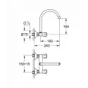 Смеситель Grohe Costa L (31191001)