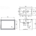 Кухонная мойка EWIGSTEIN Elegant 80D черный