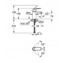 Смеситель GROHE Eurosmart Cosmopolitan 32824000