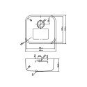 Кухонная мойка OMOIKIRI ashino 49-in (4993066)