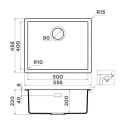 Кухонная мойка OMOIKIRI Yamakawa 55 Integra-WG (4997259)