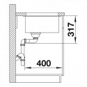 Кухонная мойка BLANCO ETAGON 700-U серый беж (арт.525174)