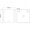 Зеркало GROSSMAN LARA 700х700х45 мм 137070