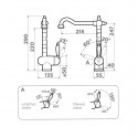Смеситель OMOIKIRI Kyoto-2-Plus-AB (4994349)