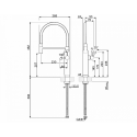 Смеситель SMEG MDF50PB