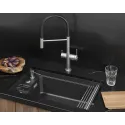 Кухонная мойка GRANULA 7309RU шварц