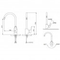 Смеситель BRAVAT Pure F7105161C