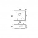 Кухонная мойка OMOIKIRI Kasen 53-INT-IN (4993304)