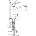 Смеситель HANSGROHE Logis 71834000 хром