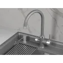 Смеситель GRANULA 5169 графит