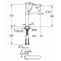Смеситель GROHE Plus 32618003