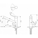 Смеситель Omoikiri OMOIKIRI-CA 4994221