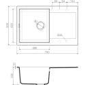 Кухонная мойка OMOIKIRI Sakaime 79-SA (4993278)