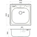 Комплект OMOIKIRI SARU 50-IN + Shinagawa-BN (7395.4230)