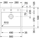 Кухонная мойка FRANKE SID 610 серый (114.0571.487)