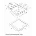 Кухонная мойка PAULMARK Stepia-450 PM114651-WH