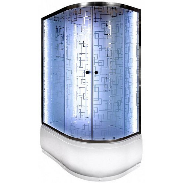 Душевая кабина DETO ЕМ4512 L N LED