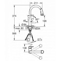 Смеситель GROHE Taron 33227IN0 хром