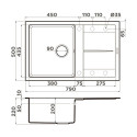 Кухонная мойка OMOIKIRI Sumi 79A-GB (4997097)