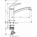 Смеситель HANSGROHE Focus Е 31806800