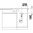 Мойка BLANCO Zia 45S Compact черный (526009)