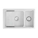 Кухонная мойка GRANULA KS-7304iU арктик