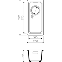 Кухонная мойка OMOIKIRI Kata 20-U-DC (арт.4993374)