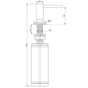 Дозатор PAULMARK Decus D004-BLM