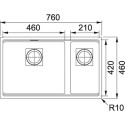 Кухонная мойка FRANKE KNG 120 оникс (125.0696.198)