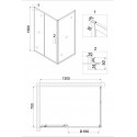 Душевое ограждение NIAGARA NG-62-13A-A70