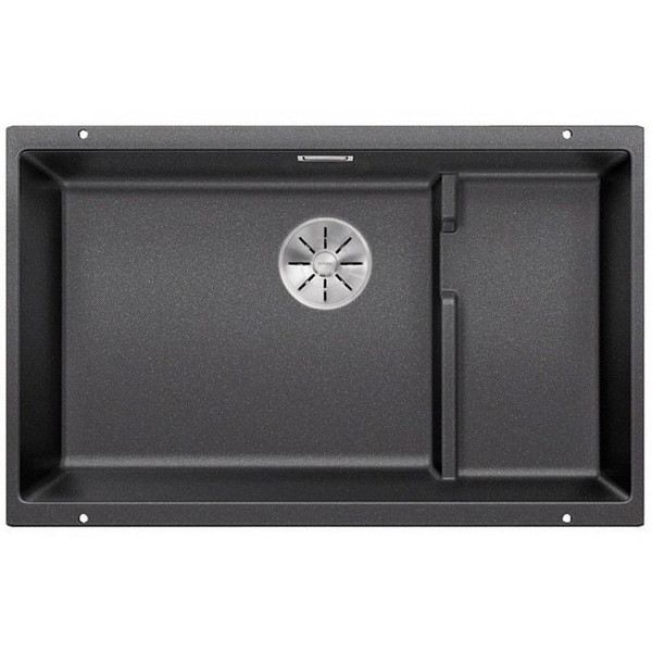 Кухонная мойка Blanco SUBLINE 700-U Level SILGRANIT отводная арматура InFino® антрацит гранит 523538