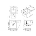 Кухонная мойка ALVEUS GRANITAL ATROX 20 TERRA - G22