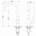 Смеситель LEMARK Aura LM0605C хром