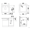 Кухонная мойка BLANCO dalago 5 (518848)