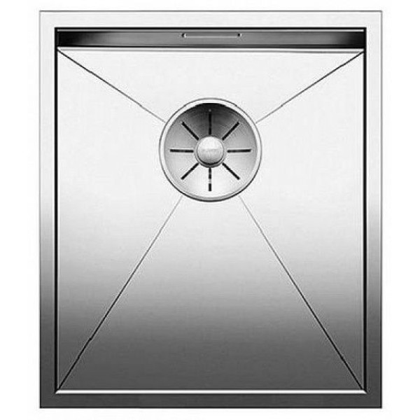 Кухонная мойка BLANCO ZEROX 340-IF Durinox® отводная арматура InFino®нержавеющая сталь 523096