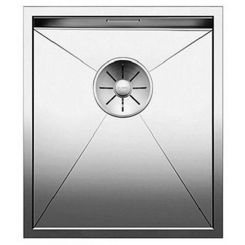 Кухонная мойка BLANCO ZEROX 340-IF Durinox® отводная арматура InFino®нержавеющая сталь 523096