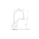 Смеситель ZIGMUND & SHTAIN ZS 2200 топленое молоко