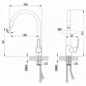 Смеситель LEMARK Plus Strike LM1105C хром