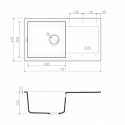 Кухонная мойка OMOIKIRI sakaime 78-dc (4993195)