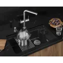 Кухонная мойка GRANULA 7309RU шварц