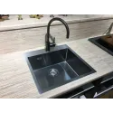 Мойка OMOIKIRI Akisame 41-GM нерж. сталь/вороненая сталь 4973094
