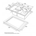 Кухонная мойка PAULMARK Union PM537851-BGR