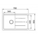 Кухонная мойка FRANKE bfg 611 миндаль (114.0313.332)