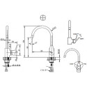 Смеситель BRAVAT Drop F74898C-1A