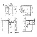 Кухонная мойка TEKA astral 45-b-tg топаз (88914)