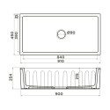 Кухонная мойка OMOIKIRI Mikura 91-WH (4997086)