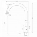 Смеситель ROSSINKA Silvermix X25-23U